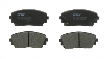 Купити GDB3535 TRW Гальмівні колодки передні Picanto (1.0, 1.2) с звуковым предупреждением износа